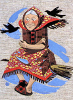 Marie Zábranská - textilní koláže Marie Zábranská - textilní koláže