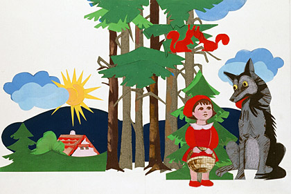 Marie Zábranská - papírové koláže Marie Zábranská - papírové koláže